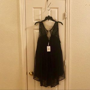 Free People Black cocktail dress
